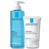La Roche Posay Toleriane Purifying Foaming Cleanser & Toleriane Double Repair Face Moisturizer